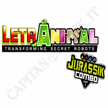 Acquista Cicaboom - LetrAnimal - Trasforming Secret Robots - Jurassik Combo 3+ a soli 2,90 € su Capitanstock 