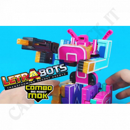 Acquista Cicaboom - LetraBots - Transforming Secret Agents - Combo Mok 3+ a soli 1,99 € su Capitanstock 