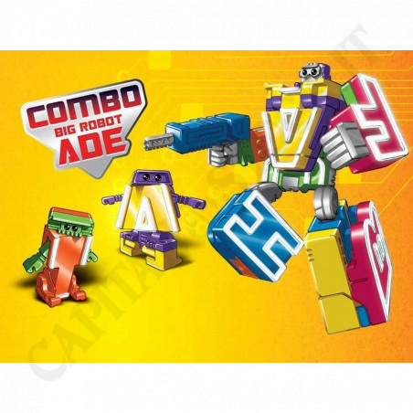 Buy Cicaboom - LetraBots - Combo Big Robot ADE - Surprise Bag - 3+ at only €2.18 on Capitanstock