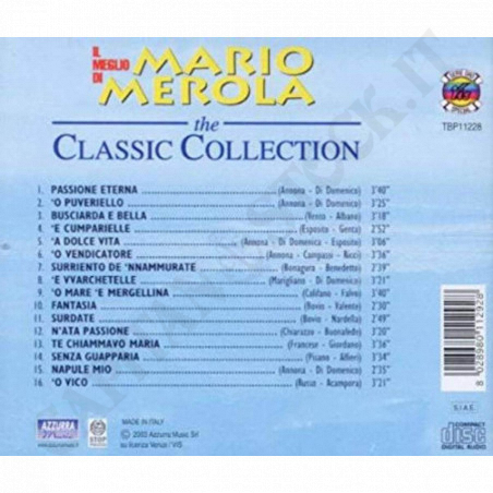 Acquista Il Meglio di Mario Merola - The Classic Collection - CD a soli 5,90 € su Capitanstock 