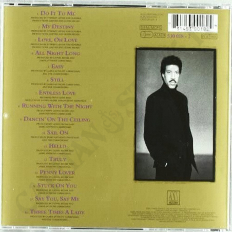 Acquista Lionel Richie - Back To Front CD a soli 3,99 € su Capitanstock 