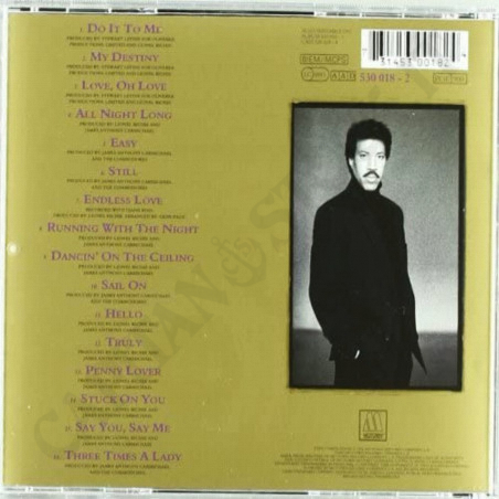 Buy Lionel Richie - Back To Front CD at only €3.99 on Capitanstock