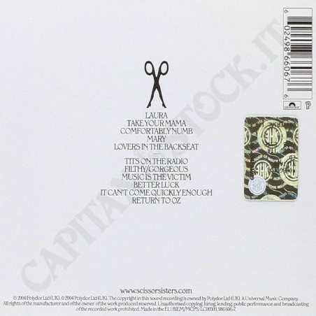 Acquista Scissor Sisters - Scissor Sisters - CD a soli 5,90 € su Capitanstock 