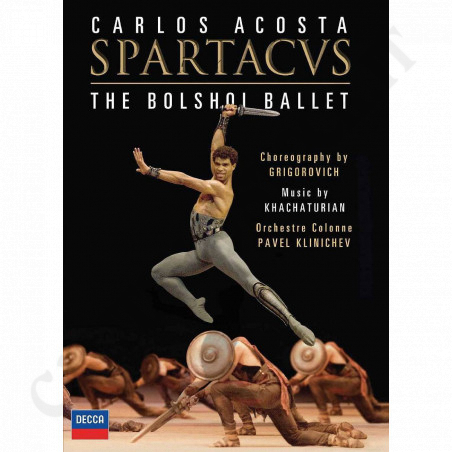Acquista Carlos Acosta - Spartacus - The Bolshoi Ballet - DVD a soli 14,90 € su Capitanstock  Acquista Carlos Acosta - Spartacus - The Bolshoi Ballet - DVD a soli 14,90 € su Capitanstock