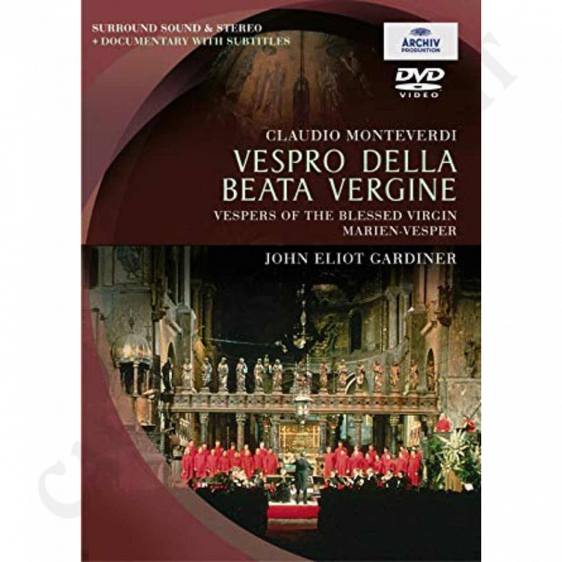 Monteverdi Vespro Della Beata Vergine DVD