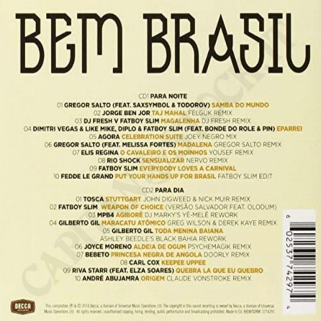 Acquista Fatboy Slim ‎– Bem Brasil 2 CD a soli 3,99 € su Capitanstock 