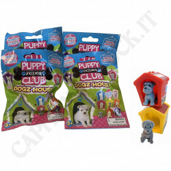 Puppy Friends Club Dogz House - Houses with Stackable Dogs - Surprise Bag