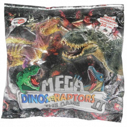 Mega Dino Vs Raptors The game II Dinosauri - Bustina Sorpresa