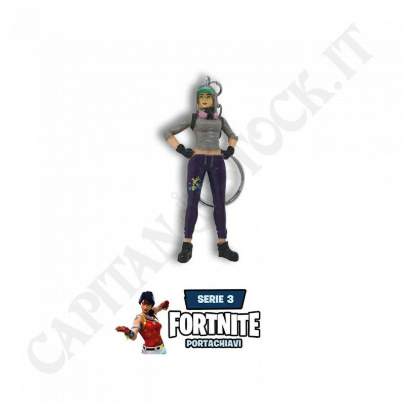 Sbabam Fortnite Teknique Keychain 8+