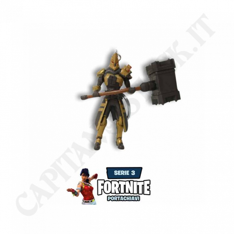 Sbabam Fortnite Ultima Knight Portachiavi 8+ (Gold)