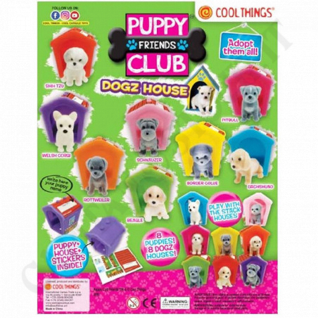 Buy Puppy Friends Club Dogz House - Houses with Stackable Dogs - Surprise Bag at only €2.50 on Capitanstock