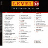 Acquista Level 42 - The Ultimate Collection CD+DVD a soli 16,90 € su Capitanstock 