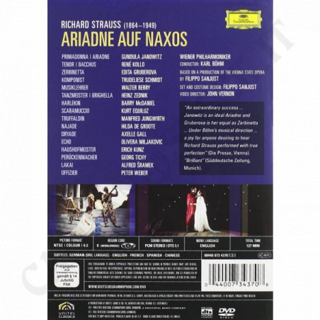 Buy Richard Strauss - Ariadne Auf Naxos - Music DVD at only €9.90 on Capitanstock