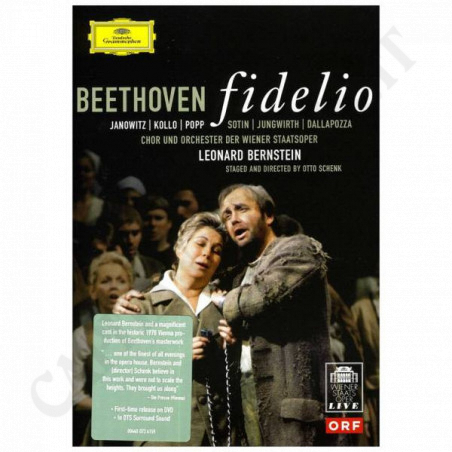 Acquista Ludwig Van Beethoven - Fidelio - DVD Musicale a soli 9,90 € su Capitanstock 