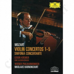 Buy Mozart - Violin Concertos 1&5 Sinfonia Concertante - 2 Music DVD at only €12.90 on Capitanstock