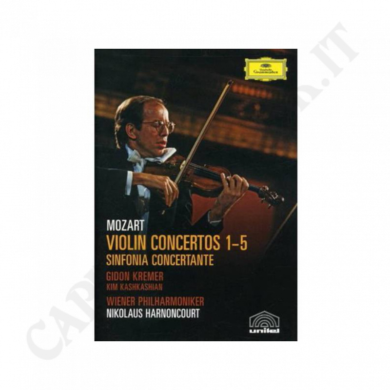 Mozart Violin Concertos 1&5 Sinfonia Concertante 2 Music DVD