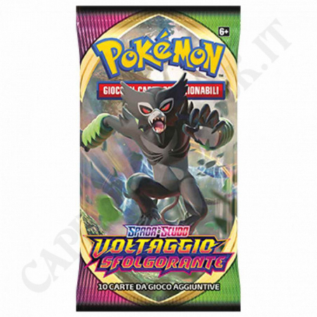 Buy Pokemon Sword and Shield Blazing Voltage Pack of 10 Additional Cards - Second Choice IT at only €4.65 on Capitanstock