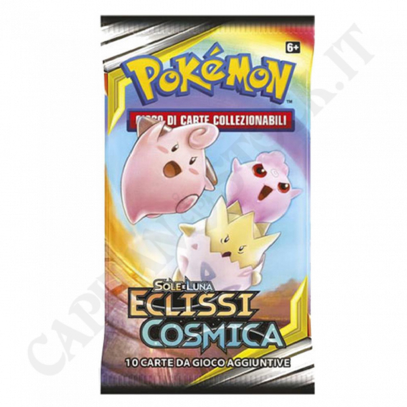 Buy Pokémon Sun and Moon Cosmic Eclipse Packet - Second Choice IT 6+ at only €6.50 on Capitanstock