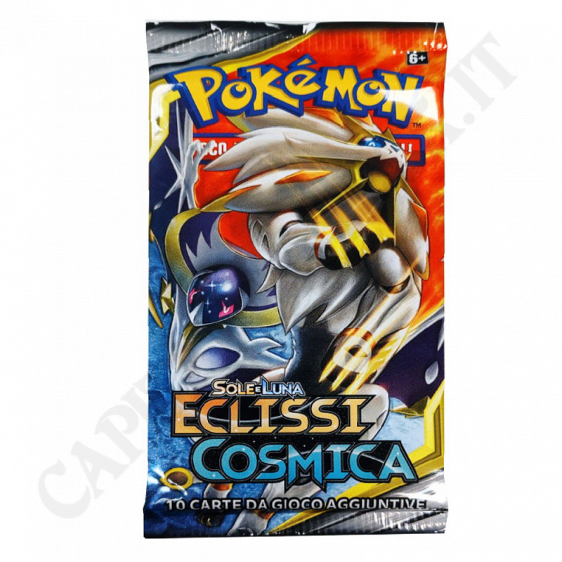 Buy Pokémon Sun and Moon Cosmic Eclipse Packet - Second Choice IT 6+ at only €6.50 on Capitanstock