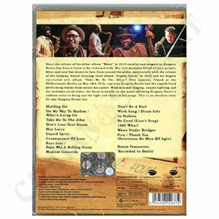 Acquista Gregory Porter - Live In Berlin - DVD Musicale a soli 8,90 € su Capitanstock 