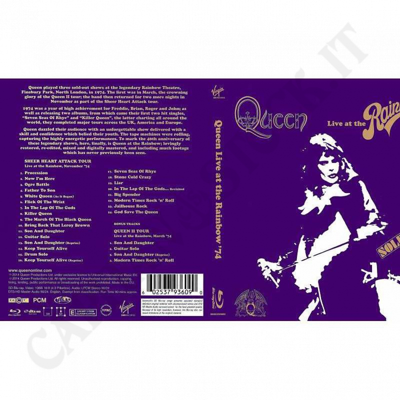 QUEEN Live At The Rainbow '74