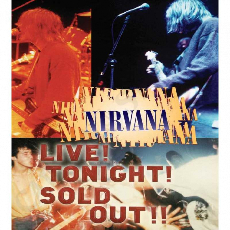 Nirvana Live! Tonight! Sold Out! DVD| CapitanStock