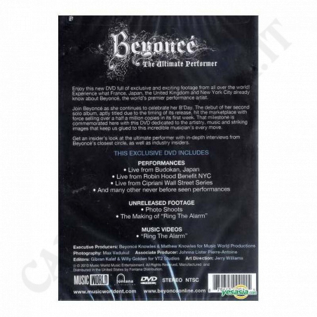 Buy Beyonce - The Ultimate Performer - Music DVD at only €3.32 on Capitanstock