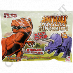 Animali Pericolosi Dinosauri Maxxi Edition Bustine a Sorpresa
