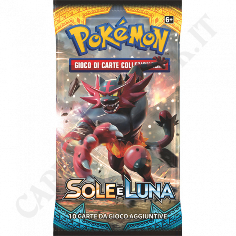 Buy Pokémon Sun And Moon Pack of 10 Additional Cards - Second Choice - IT at only €4.90 on Capitanstock