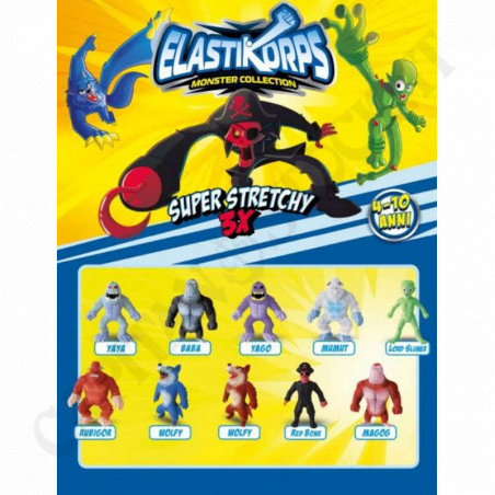 Acquista Elastikorps Monster Collection Super Stretchy 3X - Bustina a Sorpresa a soli 2,59 € su Capitanstock 