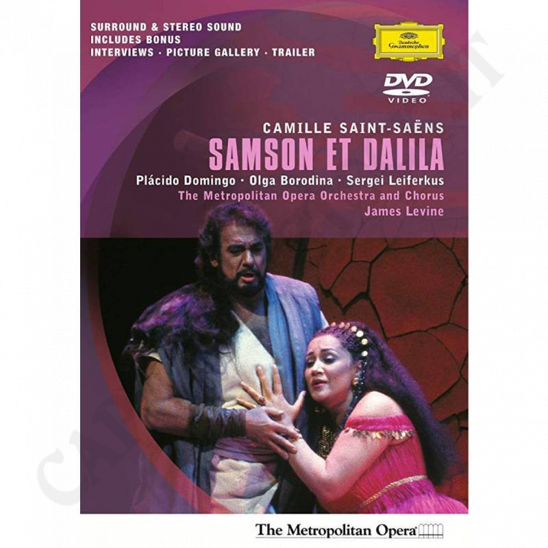Camille Saint Saens Samson Et Dalila Music DVD