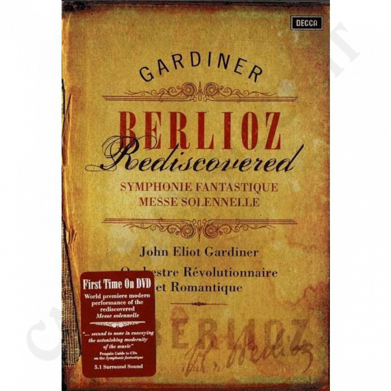 Berlioz Rediscovered Symphonie Fantastique Messe Solennelle Music DVD