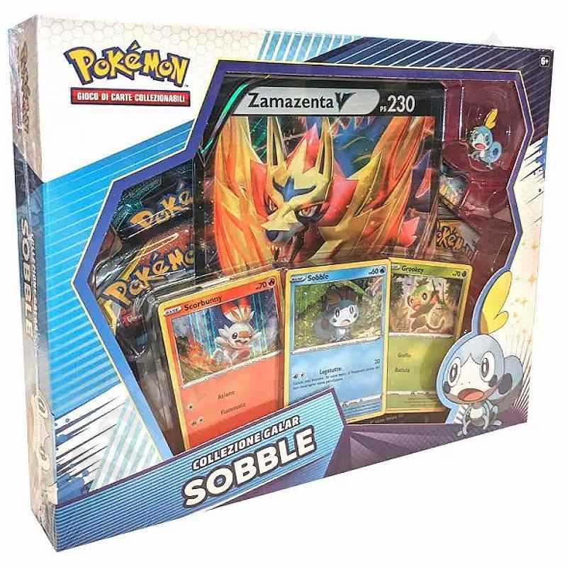 Pokémon Collection Galar Sobble Zamazenta Ps 230 Packaging Box Set