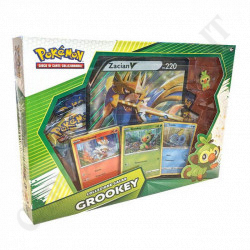 Pokémon Collezione Galar Grookey Zacian Ps 220 Confezione Box Set