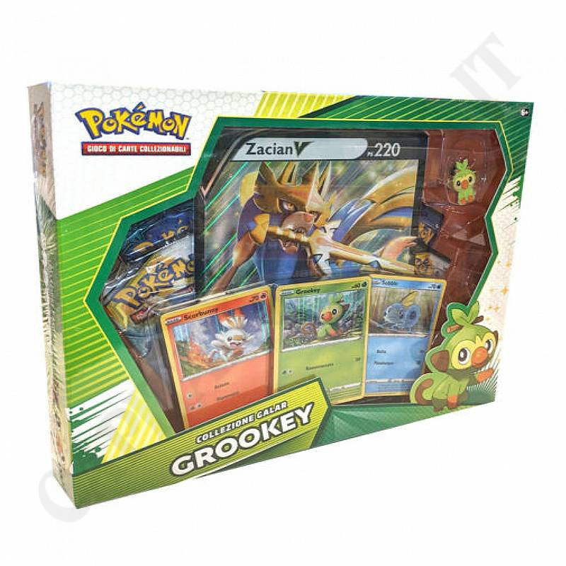 Pokémon Collection Galar Grookey Zacian Ps 220 Packaging Box Set