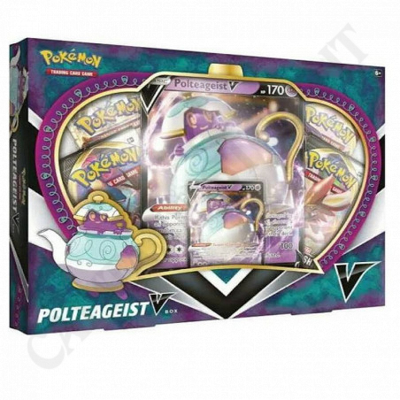 Acquista Pokémon Collezione Polteageist-V - Ps 170 - Confezione Box Set a soli 26,90 € su Capitanstock  Acquista Pokémon Collezione Polteageist-V - Ps 170 - Confezione Box Set a soli 26,90 € su Capitanstock