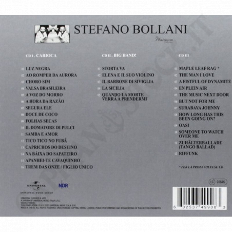 Acquista Stefano Bollani - The Platinum Collection - 3 CD a soli 12,90 € su Capitanstock 