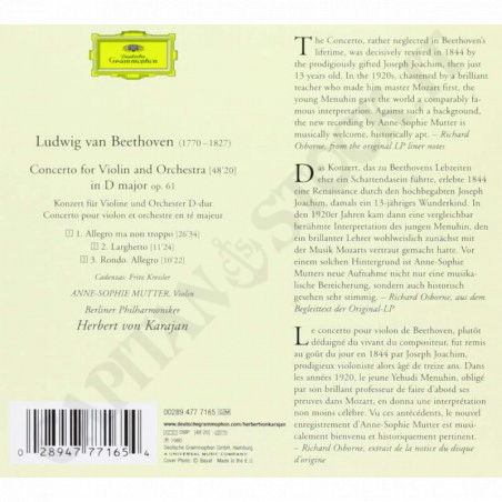 Acquista Ludwig van Beethoven Violinkonzert Violin Concerto - Lievi imperfezioni a soli 24,90 € su Capitanstock 