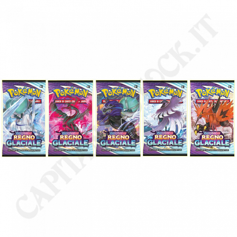 Pokémon - Sword and Shield Ice Kingdom Pack of 10 Additional Cards - ITA