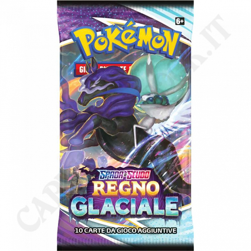 Acquista Pokémon Spada e Scudo Regno Glaciale Bustina 10 Carte Aggiuntive - IT a soli 11,99 € su Capitanstock 