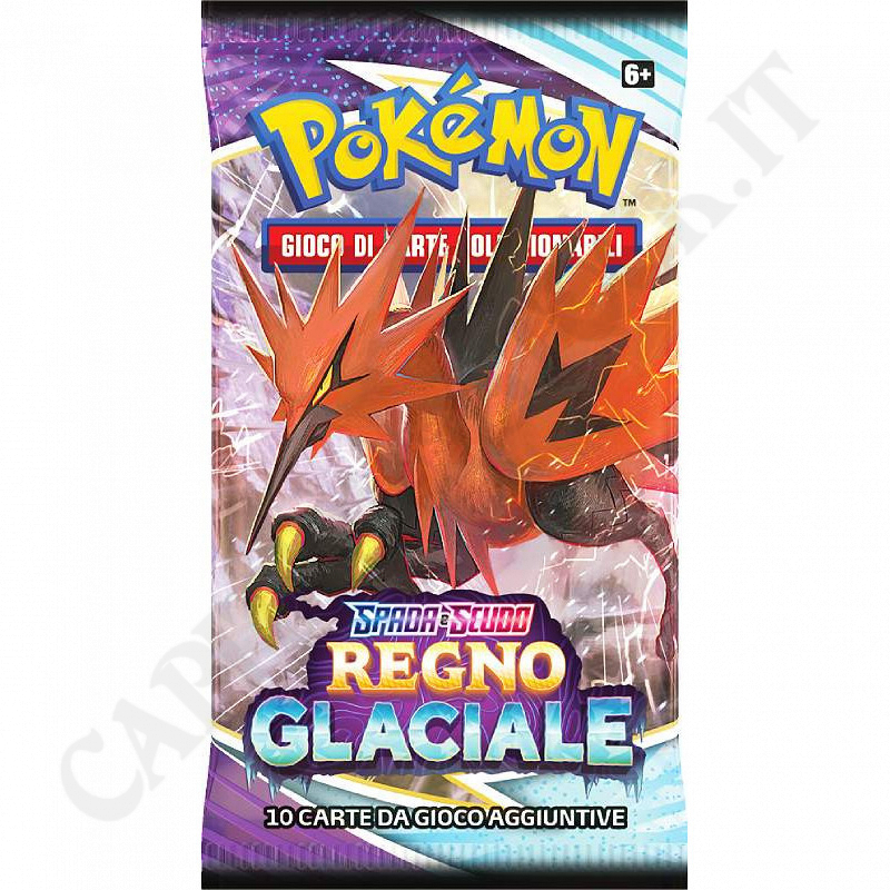 Acquista Pokémon Spada e Scudo Regno Glaciale Bustina 10 Carte Aggiuntive - IT a soli 11,99 € su Capitanstock 