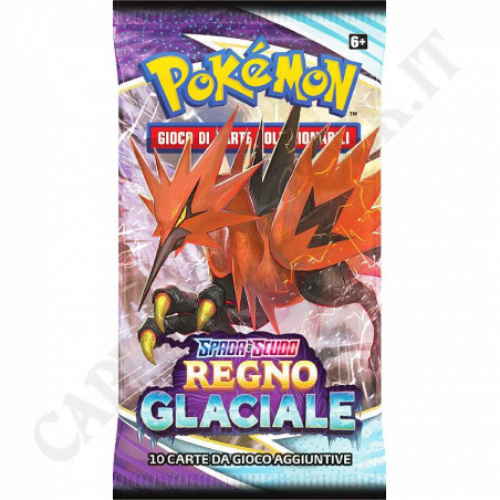 Acquista Pokémon Spada e Scudo Regno Glaciale Bustina 10 Carte Aggiuntive - IT a soli 11,99 € su Capitanstock 