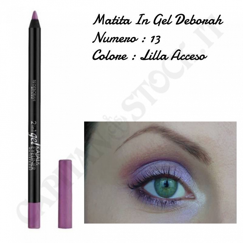 Acquista Deborah Milano - 2 in 1 Gel Kajal & Eyeliner - Waterproof a soli 4,90 € su Capitanstock 