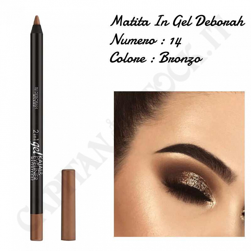 Buy Deborah Milano - 2 in 1 Kajal Gel & Eyeliner - Waterproof at only €4.90 on Capitanstock