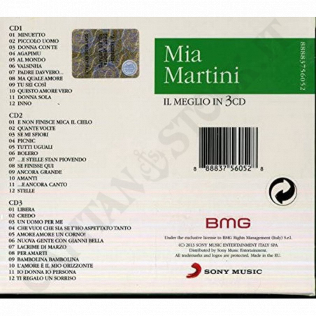 Buy Mia Martini - The Best in 3 CDs at only €9.90 on Capitanstock