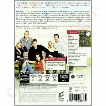 Buy Dawson's Creek Second Season Box Set at only €11.90 on Capitanstock
