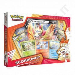 Pokémon Collection Galar Scorbunny Zamazenta Ps 230 Packaging Box Set