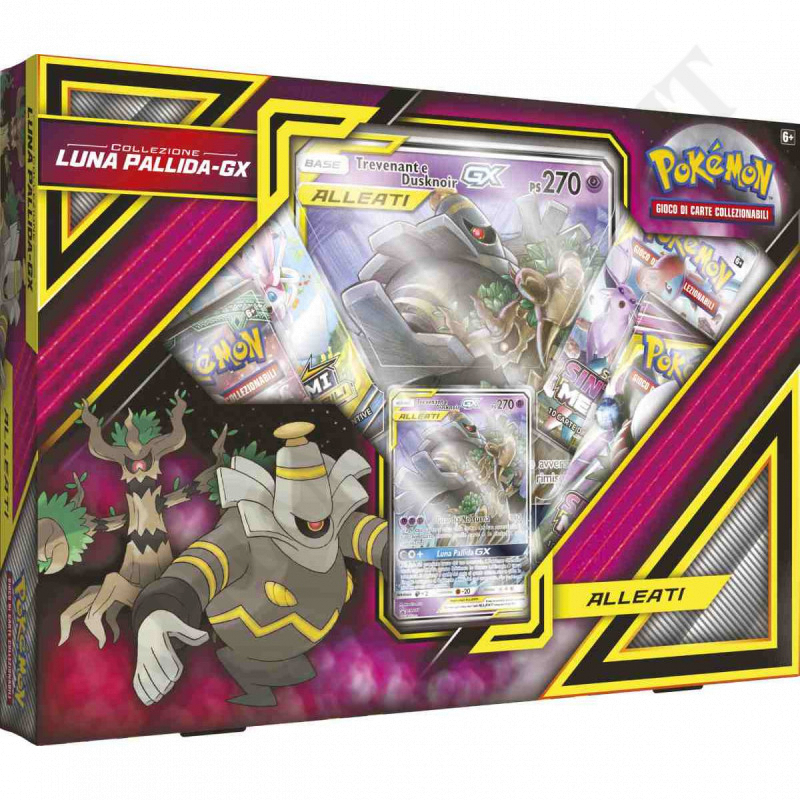 Pokémon Pale Moon Collection Trevenant & Dusknoir Allies GX Ps 270 Packaging Box Set Pokémon Pale Moon Collection Trevenant & Dusknoir Allies GX Ps 270 Packaging Box Set