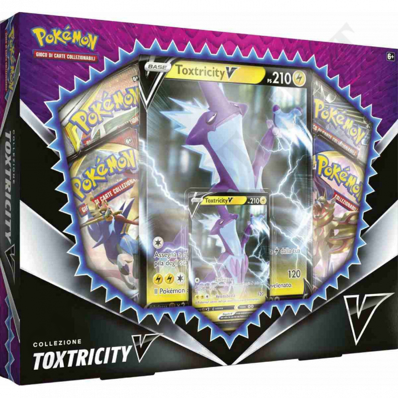 Pokémon Collezione Toxtricity V Ps 210 Confezione Box Set