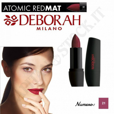 Buy Deborah Atomic Red 24 Hour Matte Lipstick at only €5.90 on Capitanstock